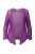 MIAMODA Gebreid vest  lila