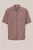WE Fashion – Heren boxy fit overhemd met print – Boxy Fit – Mauve – Katoen –