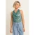 Expresso top met lurex blauw