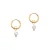Hoeveelings earrings in Howlite stenen voor vrouwen Sloya Serena