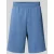 EA7 Emporio Armani Sweatshorts met Label-details en Steekzakken