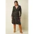 King Louie midi blousejurk met ceintuur en print – meerkleurig