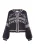 IZIA Vest Dames Antraciet crème