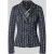 Marc Cain Slim fit blazer met logodetail