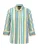 Goldner Blouse  blauw / lichtgeel / groen / wit