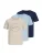 Jack & Jones Junior Shirt ‘JJGRAYSON’  beige / pastelblauw / donkerblauw