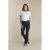 Red Button high waist flared jeans Babette dark blue denim