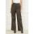 GUESS Marciano By  Vixen Wide Leg Pant Olive Leather Branch