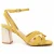 Montevita Heel Sandal Sanndal26 Geel