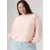 Levi’s Plus katoenen trui – lichtroze