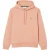Lacoste Heren Organic Cotton Fleece Hoodie (Oranje)