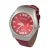 Chronotech 7694m03ac Rode Leren Horloge