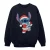 Disney Meisjes Lilo en Stitch Kerstmis Sweatshirt (Marineblauw)