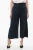Popeline katoenen cropped fit broek in blauw