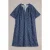 White Stuff Cora Shift Dress Blue Print
