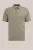 WE Fashion – Heren regular fit polo – Regular fit – Olijfgroen – Katoen –
