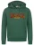 LONSDALE Sweatshirt ‘Classic’  donkergroen / oranje / zwart