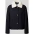 Jake*s Casual Boxy fit lange jas met wol