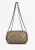 Wittchen Dames Leren Crossbody Tas met Gouden Ketting, Natuurlijk Leer
