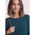 Shirt met lange mouwen en elastische zoom