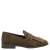 Lazamani Suus leren loafers met studs – donkergroen