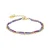 Luxenter Armband, Aiel Purperen Kristal in 18 karaat geel goud