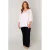 Base Level Curvy blouse wit