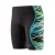 Speedo Hyperboom Splice korte jammerzwembroek voor jongens (antraciet/teal)