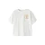 NAME IT KIDS T-shirt met backprint wit