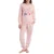 Winterpyjama KLP2 van pluche katoen voor dames