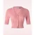 Love Heart cardigan in poederroze