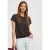 Street One Dames Shirt van kant met ronde hals in Bruin