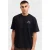 Redefined Rebel boxy T-shirt met backprint zwart