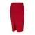 Rood kokerrok van imitatiemouflon