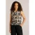 Ivy Beau gebloemde top crochet wit
