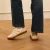 No Stress – Dames – Witte leren sneakers –