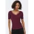 JDY top – donkerrood