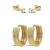 KARMA Jewelry gold plated oorbellen Romie – set van 2