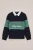 WE Fashion – Jongens polo met print – Oversized – Marineblauw – Katoen –