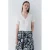 Caroll gebreid vest ecru