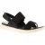 Hush Puppies Dames Sandalen Plat Selena Klittenbandsluiting zwart