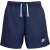 Nike logo blauwe short