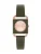 FURLA Analoog horloge ‘ARCO’  rose-goud / groen