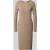Christian Berg Woman Slim fit jurk van puur kasjmier in tricotlook