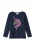 s.Oliver Shirt  navy / rosa / zilver
