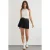 Plisseeroog Midi Hoge Taille Katoenen Skort