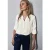 Street One Dames Basic blouse in effen kleur in Wit
