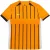Nike Heren Dri-FIT T-Shirt (Zwart/Oranje)