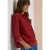 Hedblouse met lange mouwen van corduroy