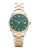LACOSTE Analoog horloge ‘Parisienne’  goud / donkergroen / zilver / transparant